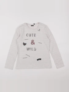 IKKS - tee-shirt beige - 12 ans