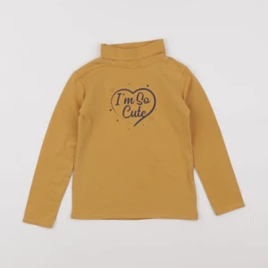 Vertbaudet - sous-pull jaune - 4 ans