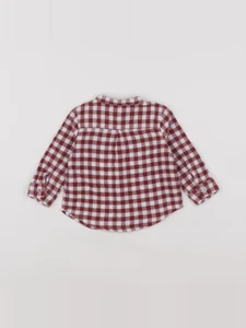 Cyrillus - chemise rouge - 9 mois