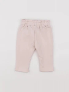 Tape à l'oeil - jogging doublé rose - 6 mois