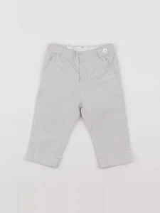 Jacadi - pantalon gris - 12 mois