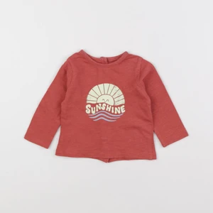 Vertbaudet - tee-shirt rouge - 3 mois