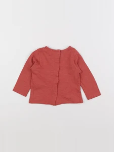 Vertbaudet - tee-shirt rouge - 3 mois