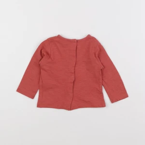Vertbaudet - tee-shirt rouge - 3 mois