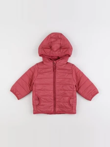 Vertbaudet - doudoune rouge - 9 mois
