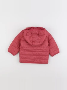 Vertbaudet - doudoune rouge - 9 mois
