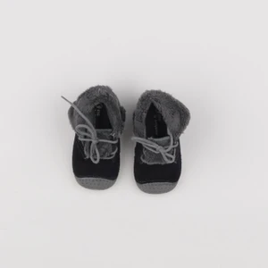 Babybotte - tennis à scratch/ lacets bleu, gris - pointure 21/22