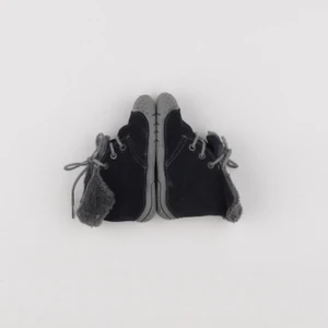 Babybotte - tennis à scratch/ lacets bleu, gris - pointure 21/22