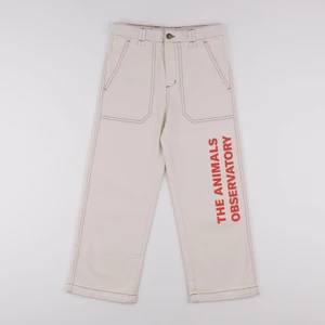 The animals observatory - Pantalon Ant Blanc - 10 ans