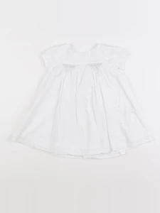 Jacadi - robe blanc - 12 mois