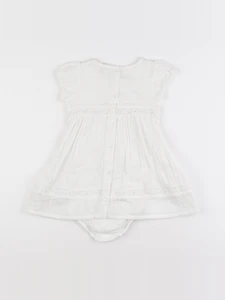 Boutchou - robe blanc - 12 mois