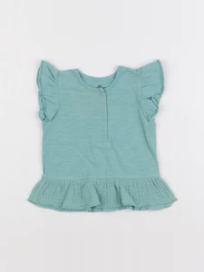 La Redoute - tee-shirt vert - 6 mois