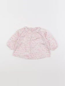 Boutchou - blouse rose - 6 mois