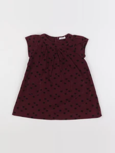 Boutchou - robe rouge - 12 mois