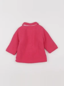 Jacadi - manteau rose - 12 mois