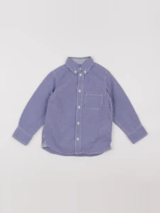H&M - chemise bleu - 2/3 ans