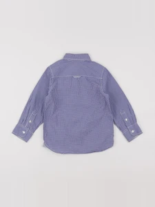 H&M - chemise bleu - 2/3 ans