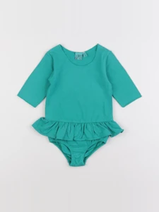 Bonton - body tee-shirt vert - 1 mois