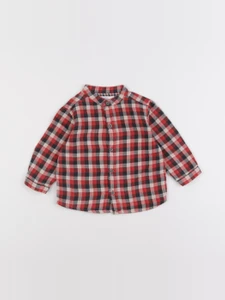 Boutchou - chemise rouge - 9 mois
