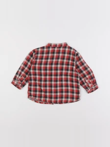Boutchou - chemise rouge - 9 mois