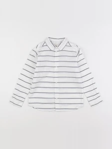 Jacadi - chemise blanc, bleu - 4 ans