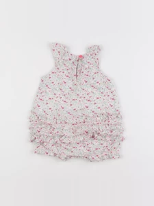 Petit Bateau - combinaison multicolore - 3 mois