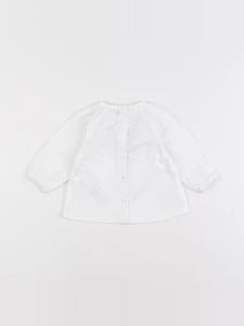 Vertbaudet - blouse blanc - 3 mois