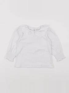 Zara - tee-shirt blanc - 18/24 mois