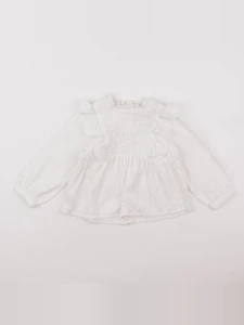 Tape à l'oeil - blouse blanc - 24 mois