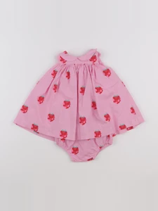 Jacadi - robe rose - 6 mois