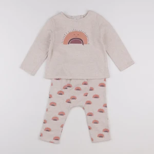 La Redoute - ensemble beige - 2 ans