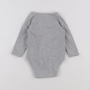 Vertbaudet - body gris - 9 mois