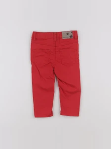Boutchou - pantalon rouge - 6 mois