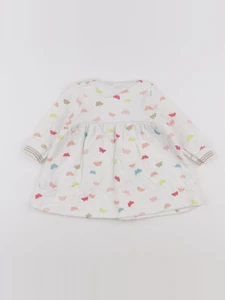 Petit Bateau - robe multicolore - 6 mois