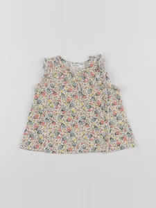 Boutchou - blouse multicolore - 3 mois