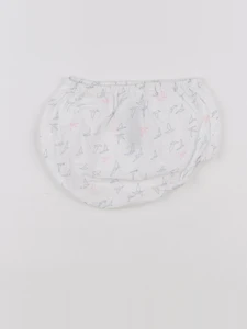 Jacadi - bloomer blanc - 12 mois