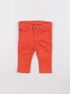 Jacadi - jean orange - 6 mois