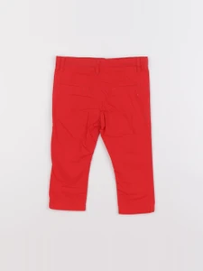 Boutchou - pantalon rouge - 9 mois