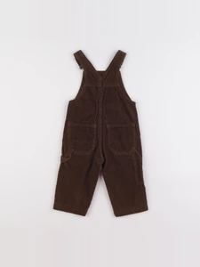 Petit Bateau - salopette marron - 6 mois
