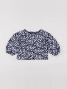 GAP - tee-shirt blanc, bleu - 18/24 mois