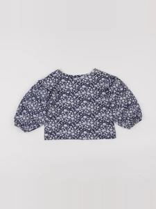 GAP - tee-shirt blanc, bleu - 18/24 mois