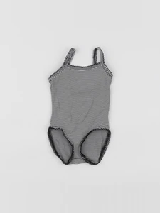Petit Bateau - maillot de bain bleu, blanc - 12 mois