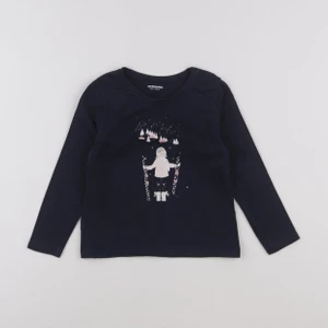 Vertbaudet - tee-shirt bleu - 4 ans