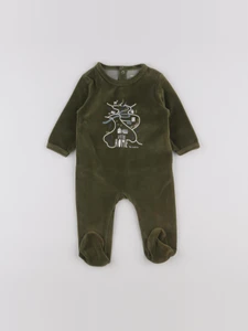 Vertbaudet - pyjama vert - 6 mois