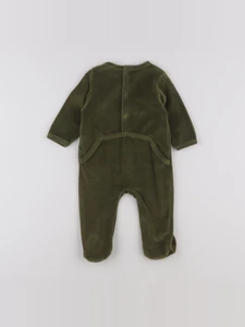 Vertbaudet - pyjama vert - 6 mois