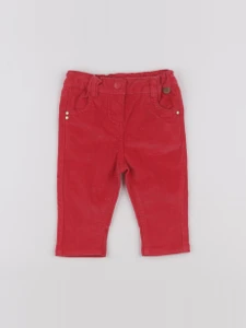 Cadet Rousselle - pantalon rouge - 6 mois