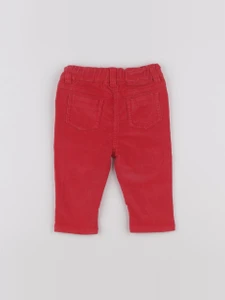Cadet Rousselle - pantalon rouge - 6 mois
