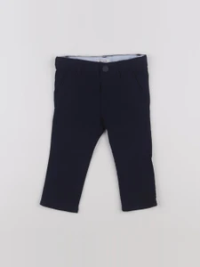 IKKS - pantalon bleu - 12 mois