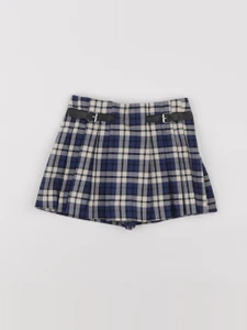 Zara - jupe short bleu - 2/3 ans