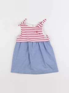 Cadet Rousselle - robe bleu - 12 mois